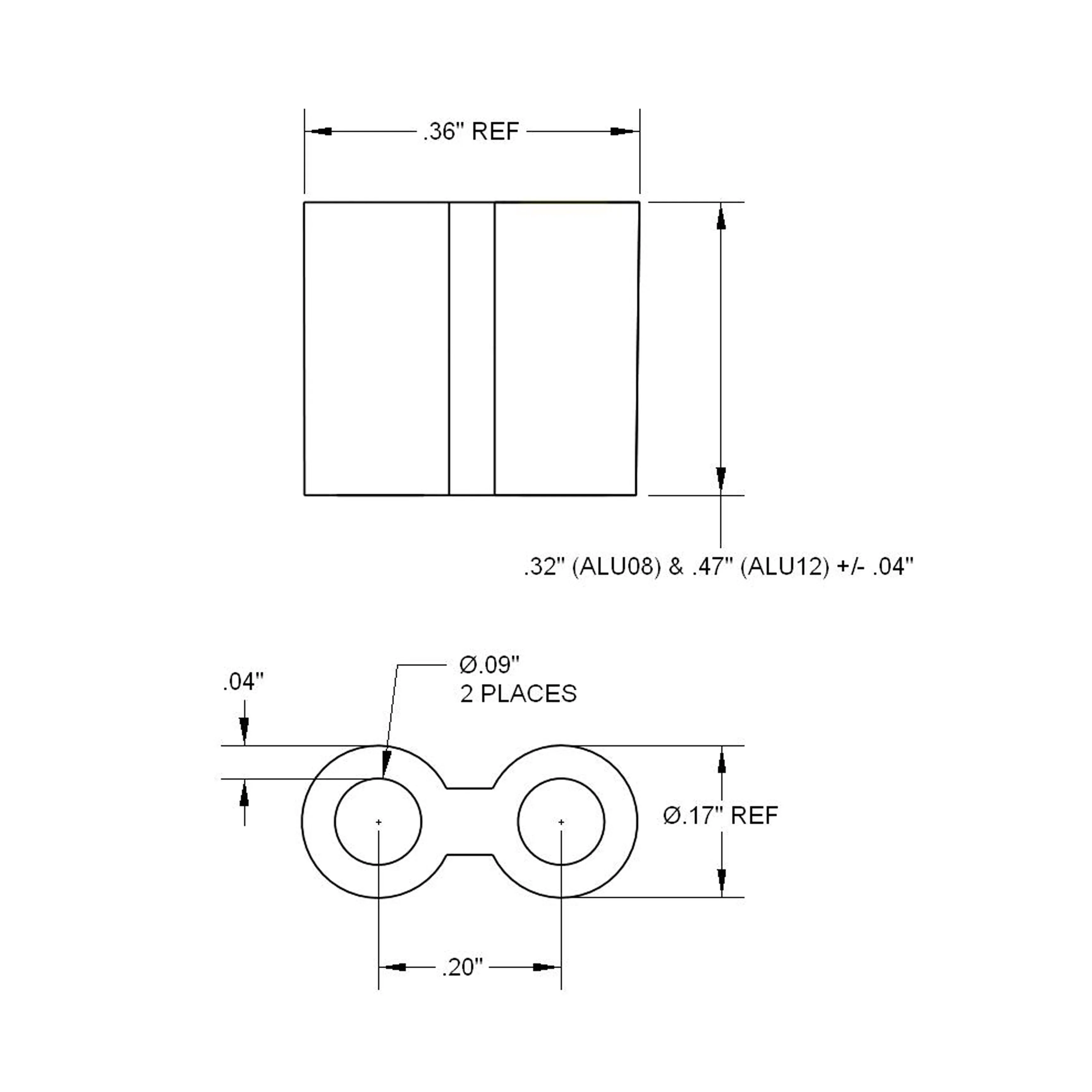 Aluminum Seals without Wire