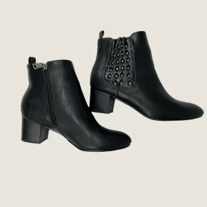 Autograph Heeled Ankle Studded Boots