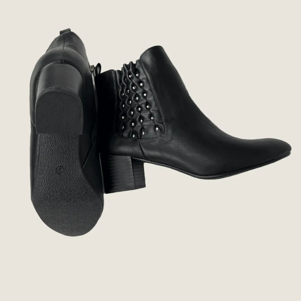 Autograph Heeled Ankle Studded Boots