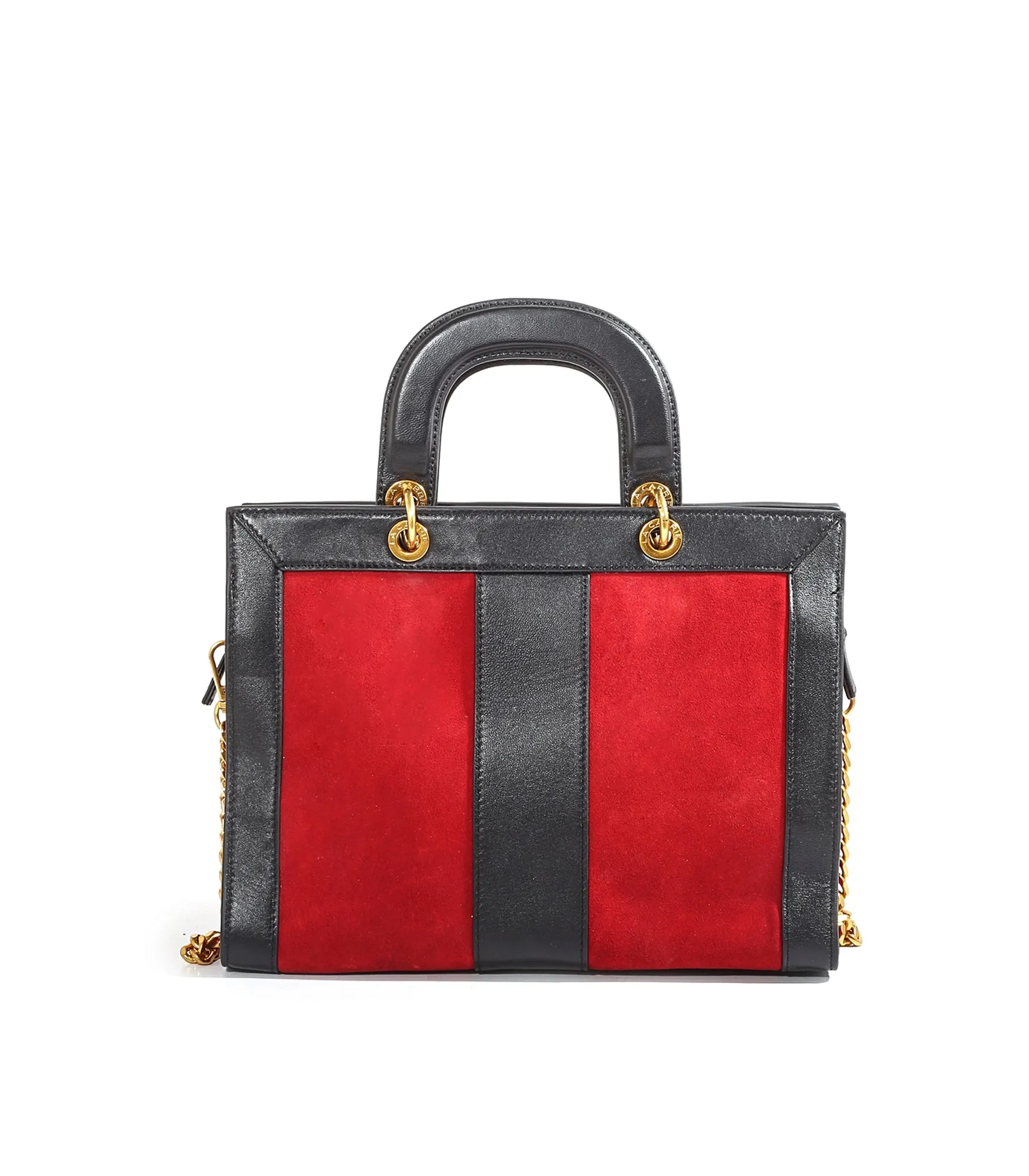 Cara Bag Suede   Leather - Red