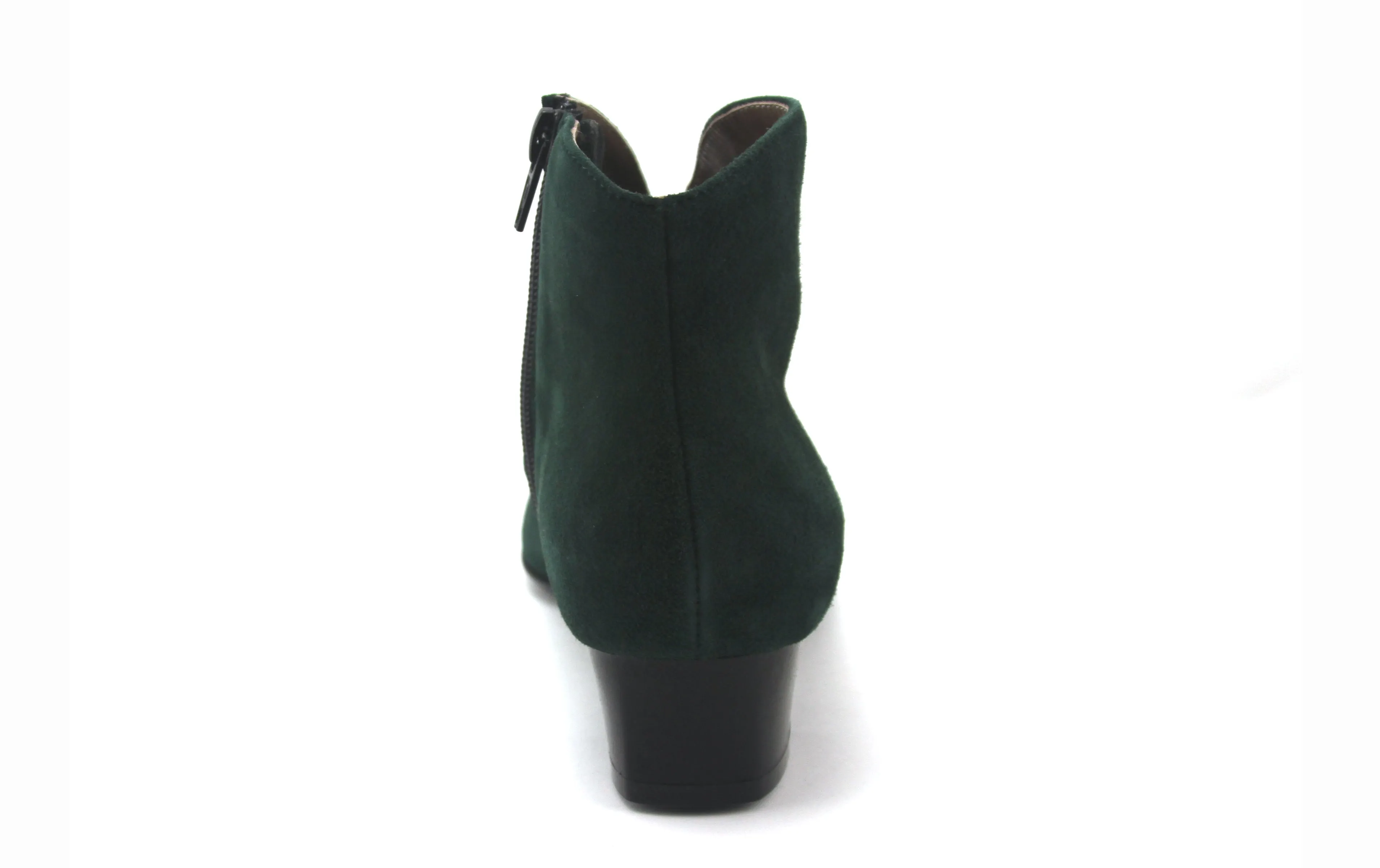 Eva - Hunter Green Suede