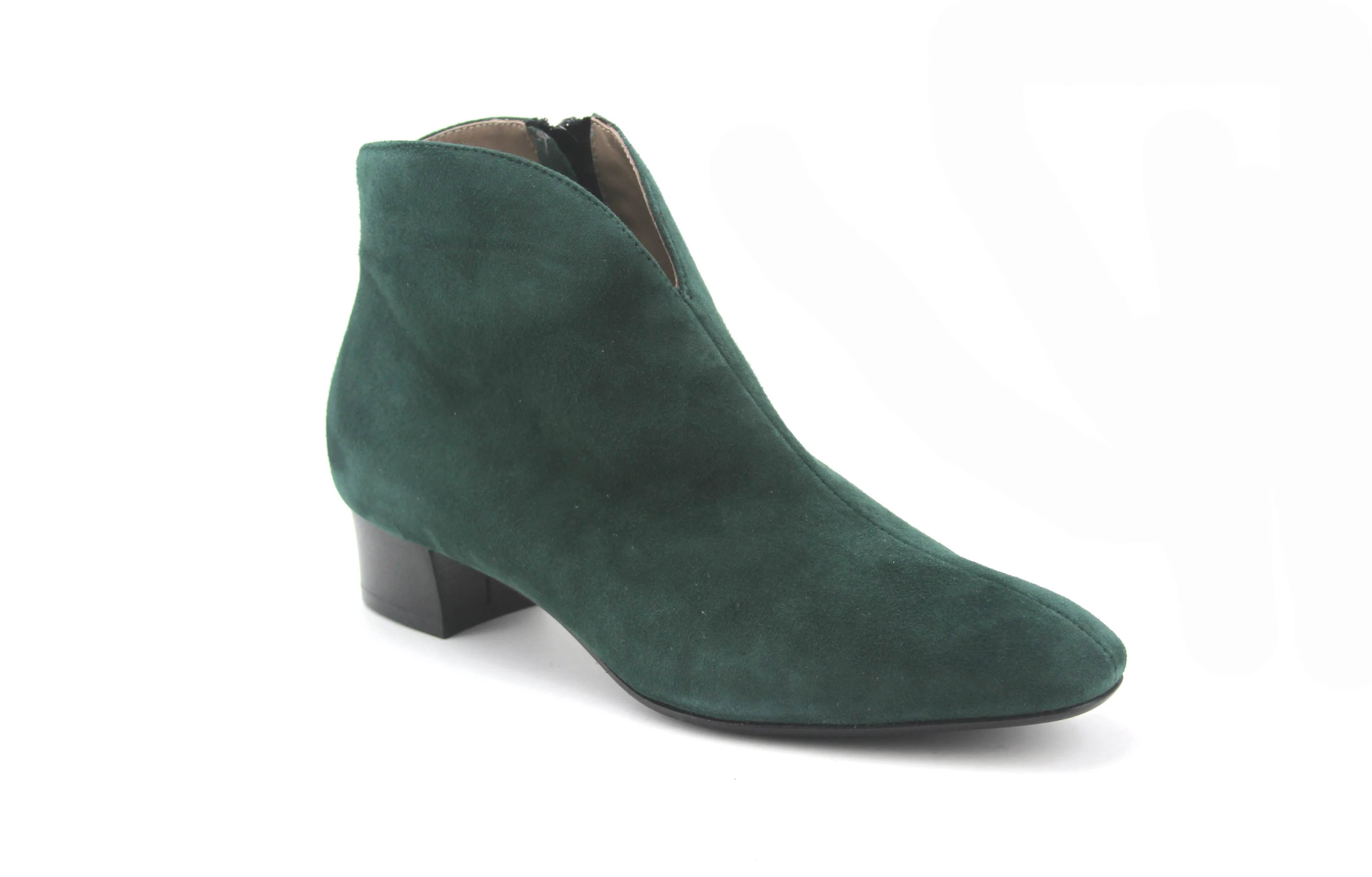Eva - Hunter Green Suede
