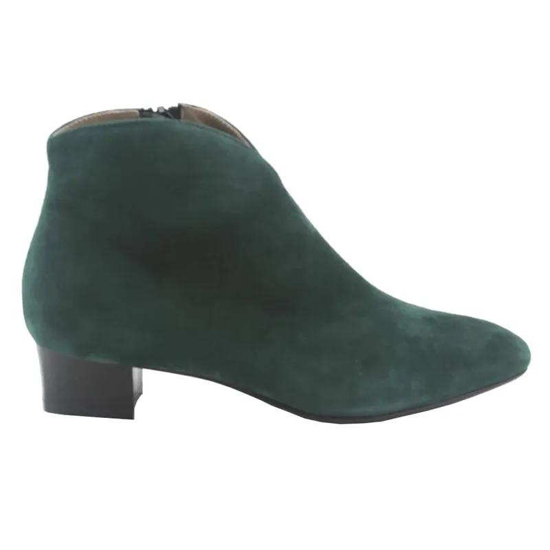 Eva - Hunter Green Suede