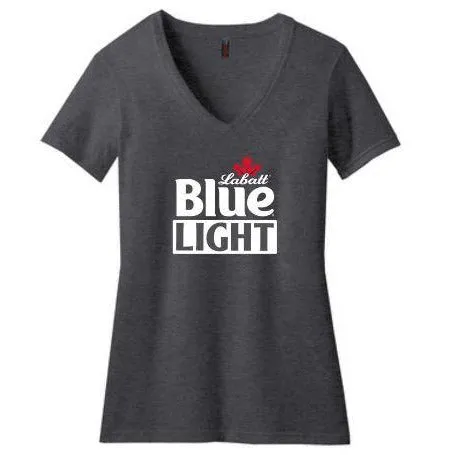 Labatt Blue Light Women's Short Sleeve V Neck Tee