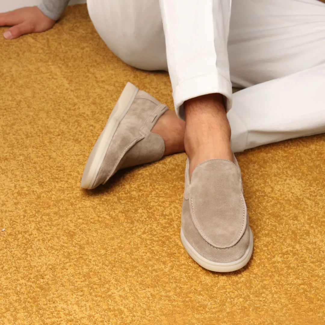 Light Grey Yacht Loafers