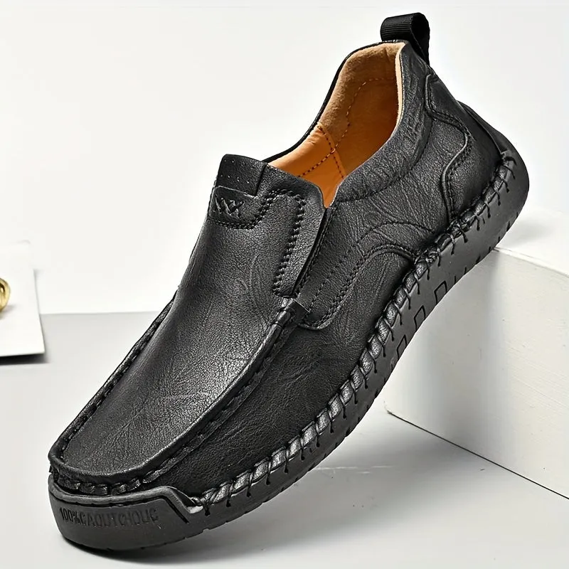 Men's Plus Size Handmade Loafers - Lightweight, Durable,