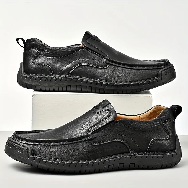 Men's Plus Size Handmade Loafers - Lightweight, Durable,