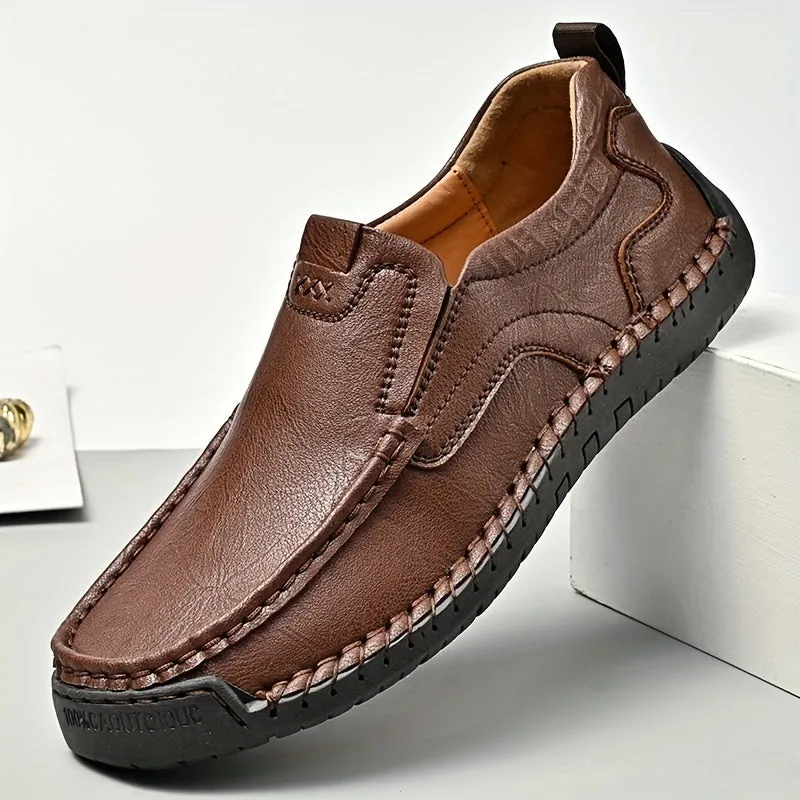 Men's Plus Size Handmade Loafers - Lightweight, Durable,