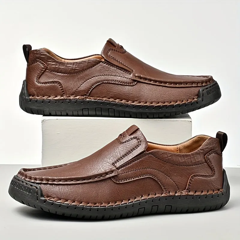 Men's Plus Size Handmade Loafers - Lightweight, Durable,