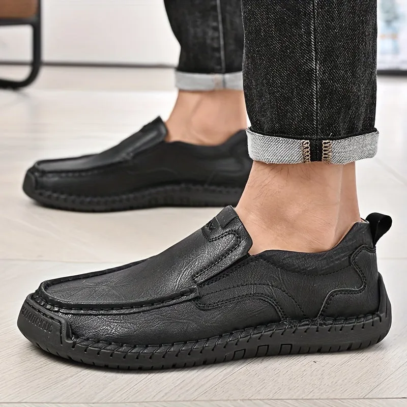 Men's Plus Size Handmade Loafers - Lightweight, Durable,