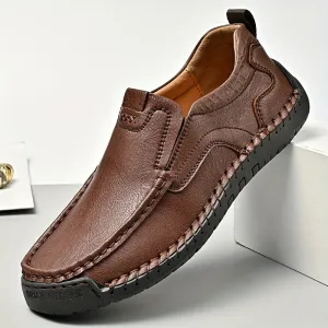 Men's Plus Size Handmade Loafers - Lightweight, Durable,