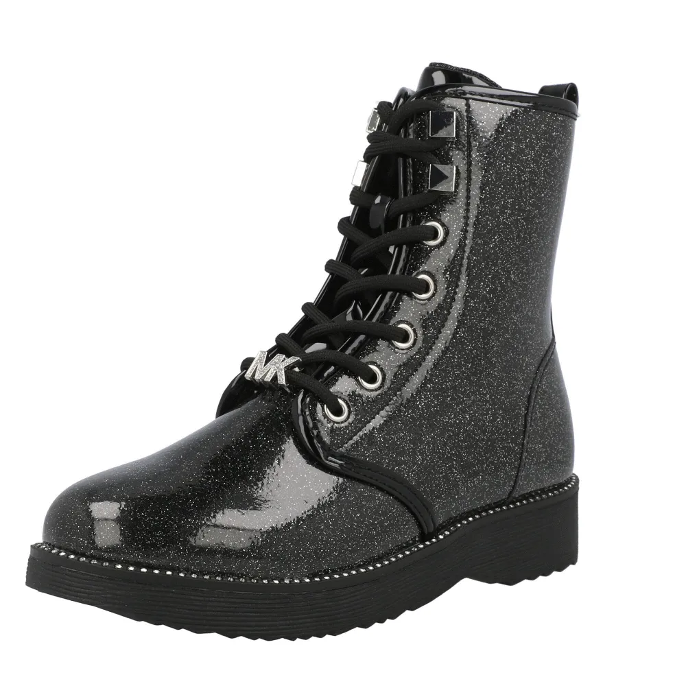 Michael Kors Haskell Black Glitter Boots