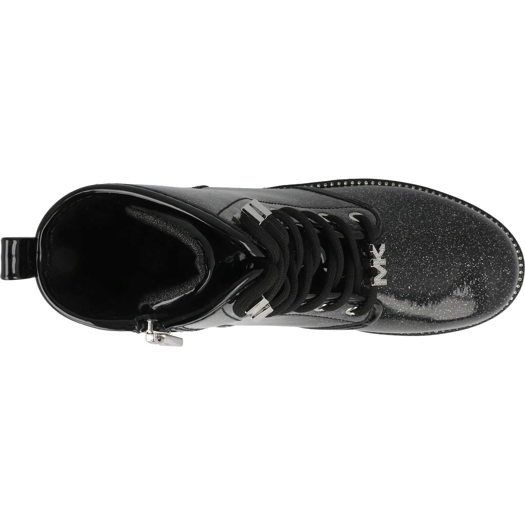 Michael Kors Haskell Black Glitter Boots