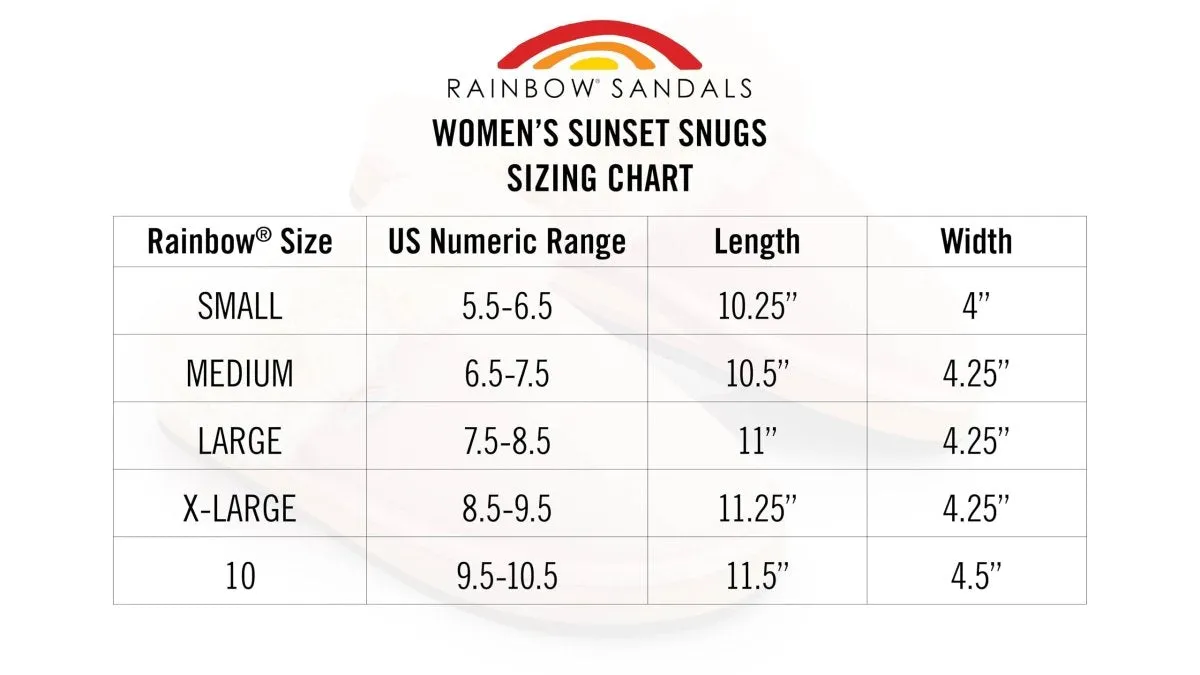 Rainbow Sandals Women's Sunset Snugs Premier Leather Grey Slipper