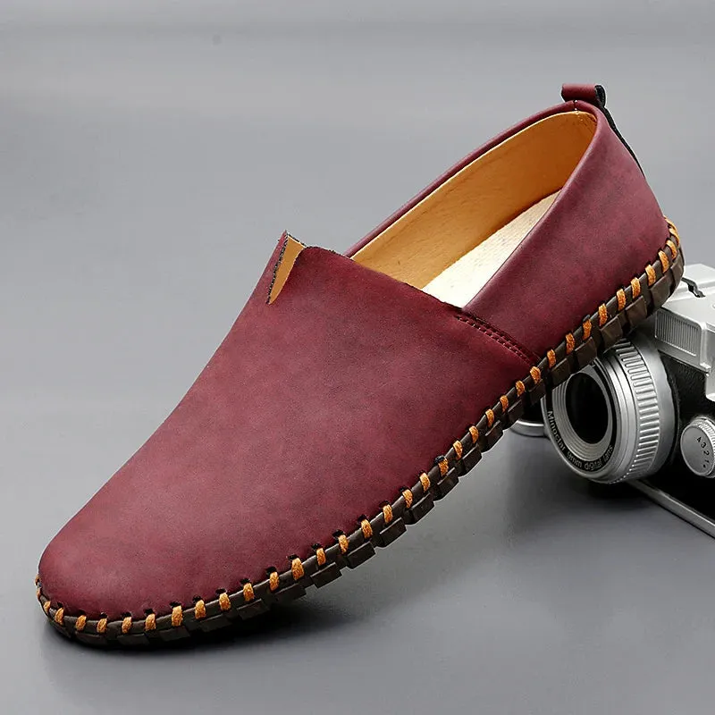Russ | Easy Fit Leather Loafers