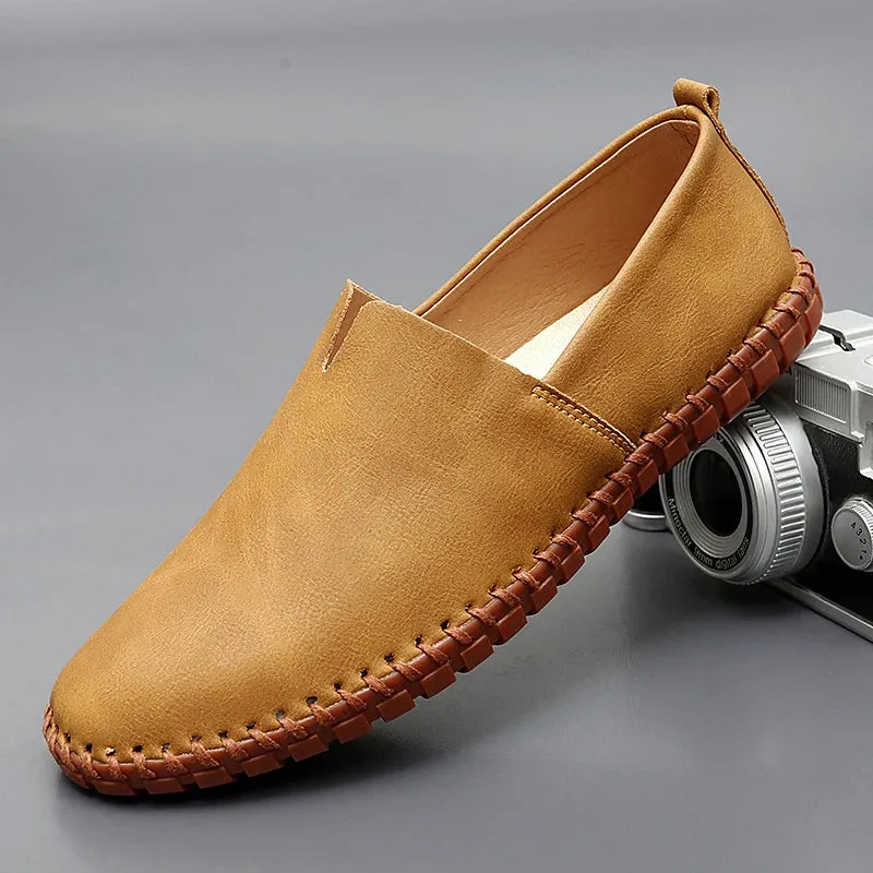 Russ | Easy Fit Leather Loafers