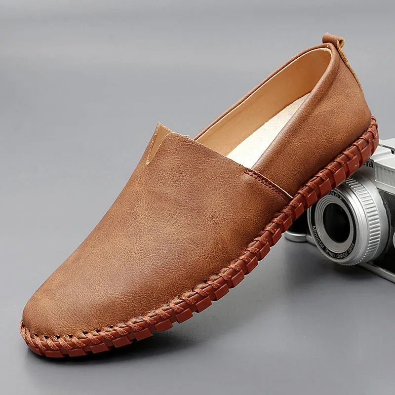 Russ | Easy Fit Leather Loafers