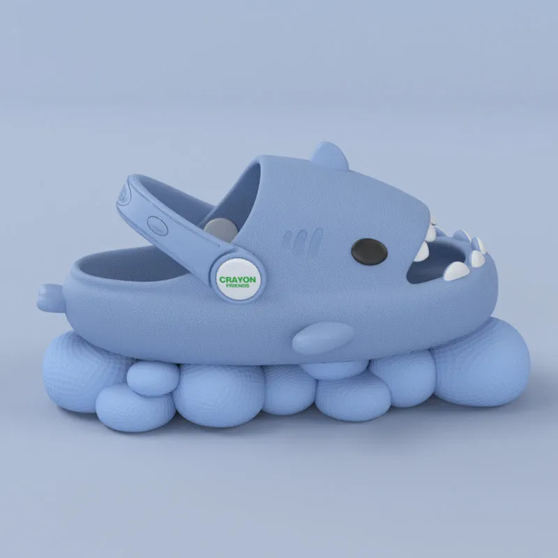 Shark Summer Children's Slippers Rainbow Shoes Kids Toddler