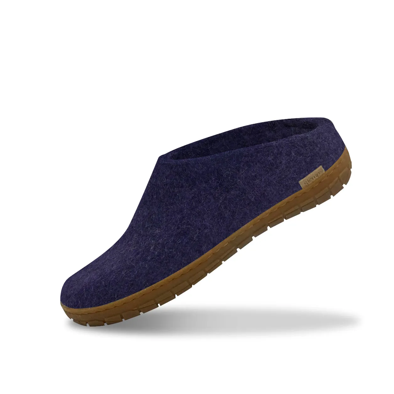 Slip-on with natural rubber sole - honey - Purple