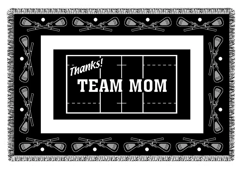 THANKS! Team Mom Woven Blankets