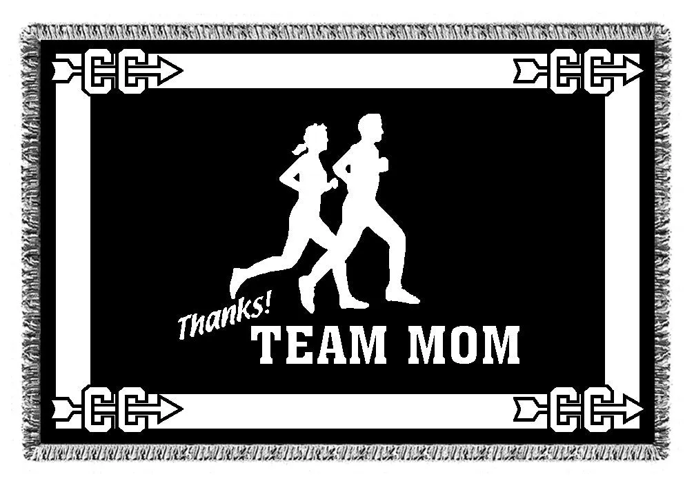 THANKS! Team Mom Woven Blankets