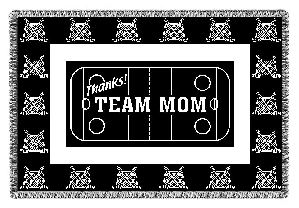 THANKS! Team Mom Woven Blankets