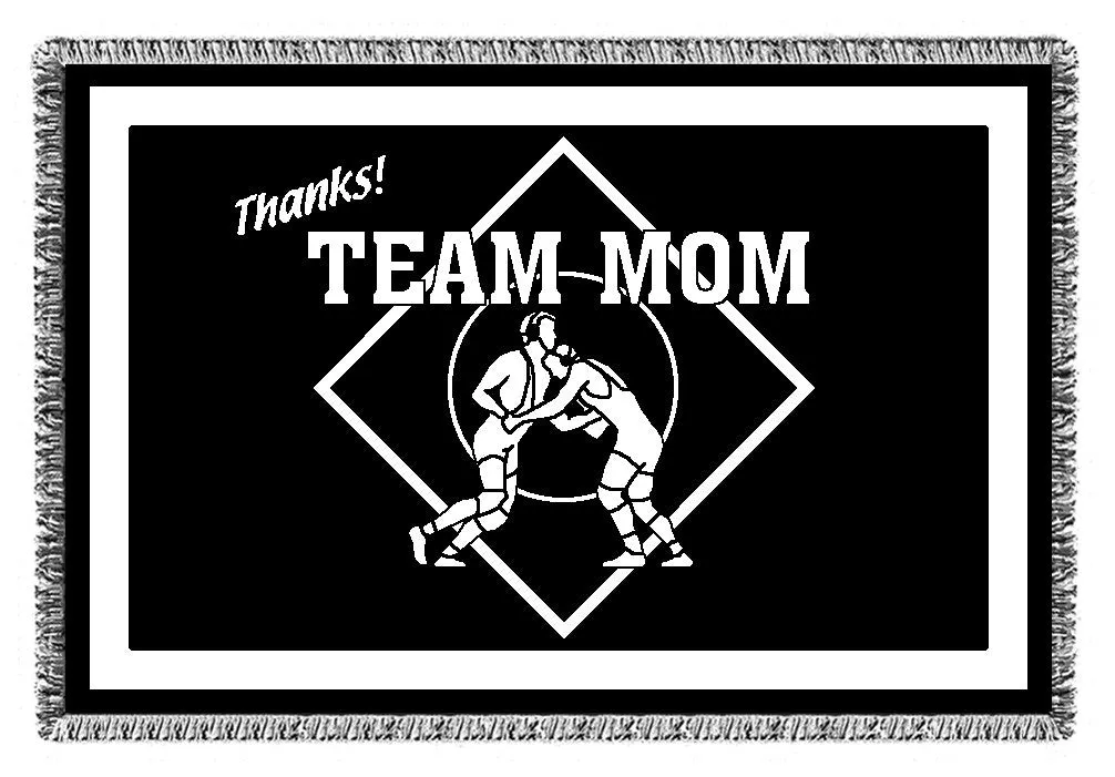 THANKS! Team Mom Woven Blankets
