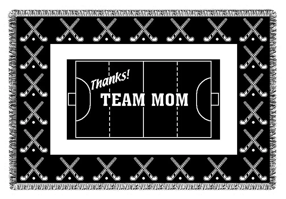 THANKS! Team Mom Woven Blankets