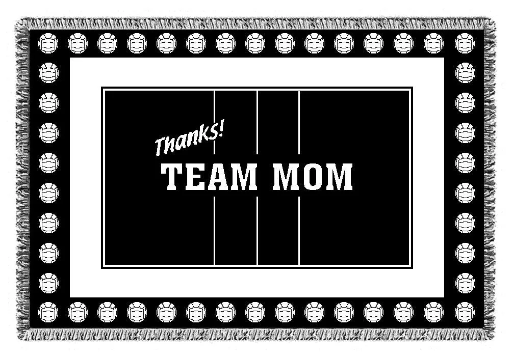 THANKS! Team Mom Woven Blankets