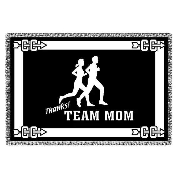 THANKS! Team Mom Woven Blankets