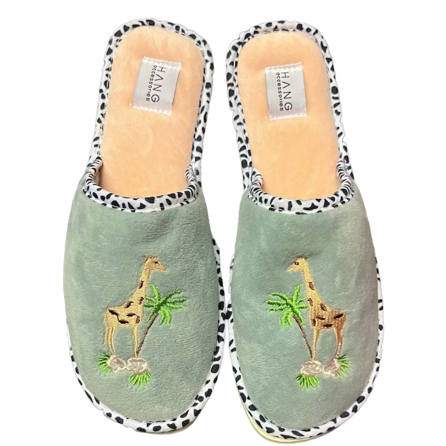 Travel Slippers - Giraffe