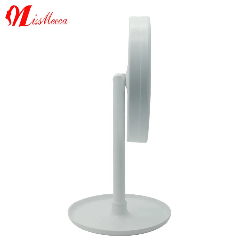 Trinity fan vanity mirror small mirror creative desktop magnifier with fan
