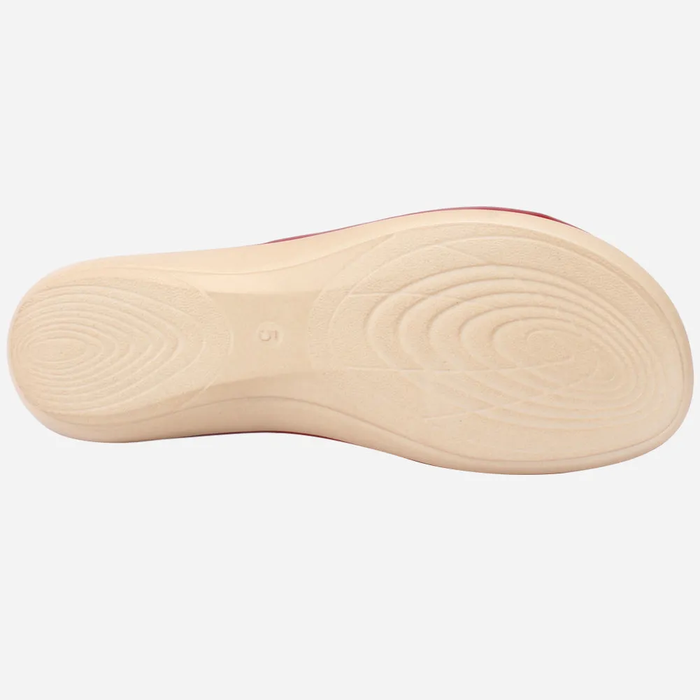 Women "HAZEL" Comfort Open Toe Slippers