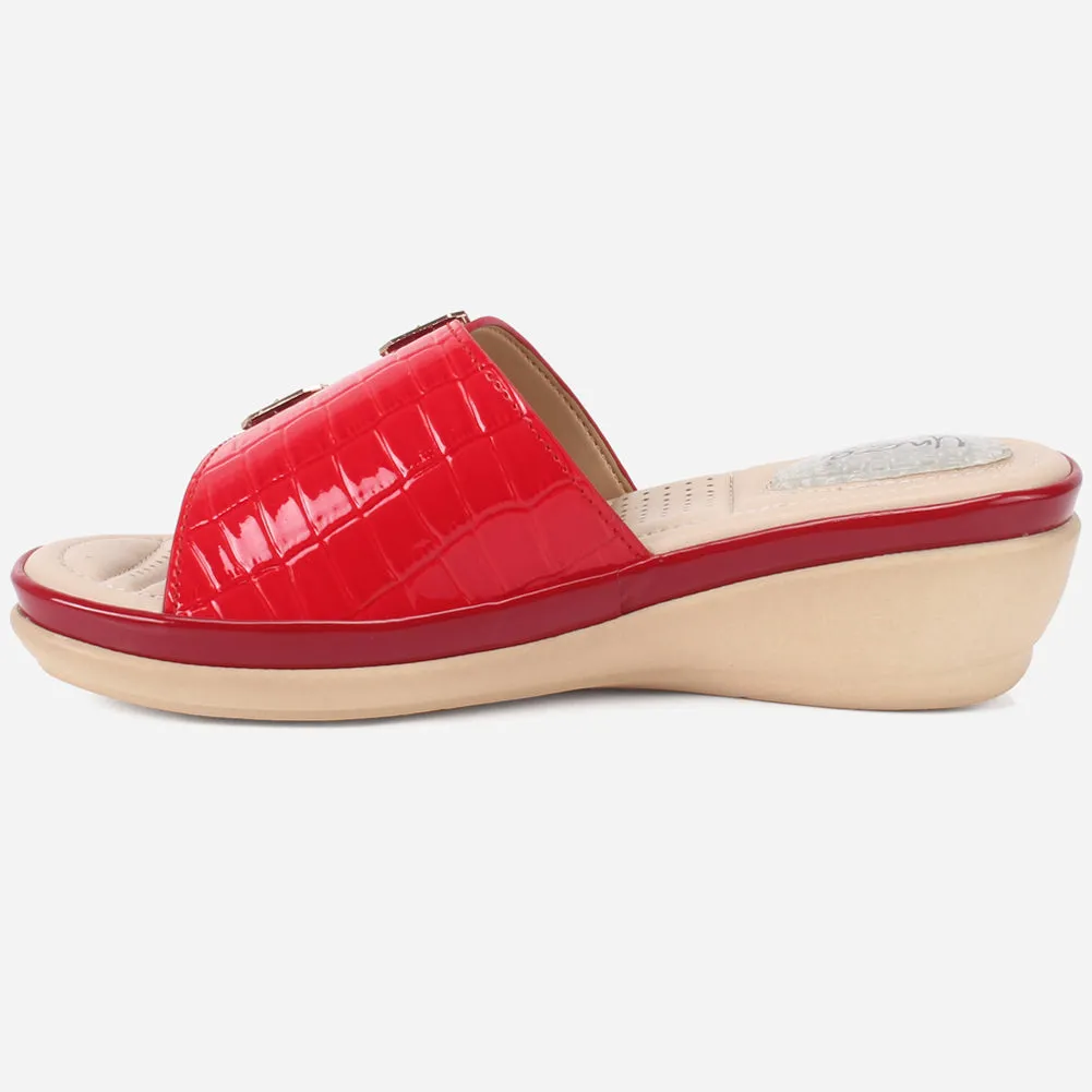 Women "HAZEL" Comfort Open Toe Slippers