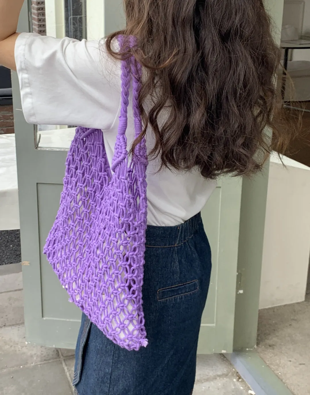 Women Woven Tote Large Beach Handmade Weaving Shoulder&Underarm Bag