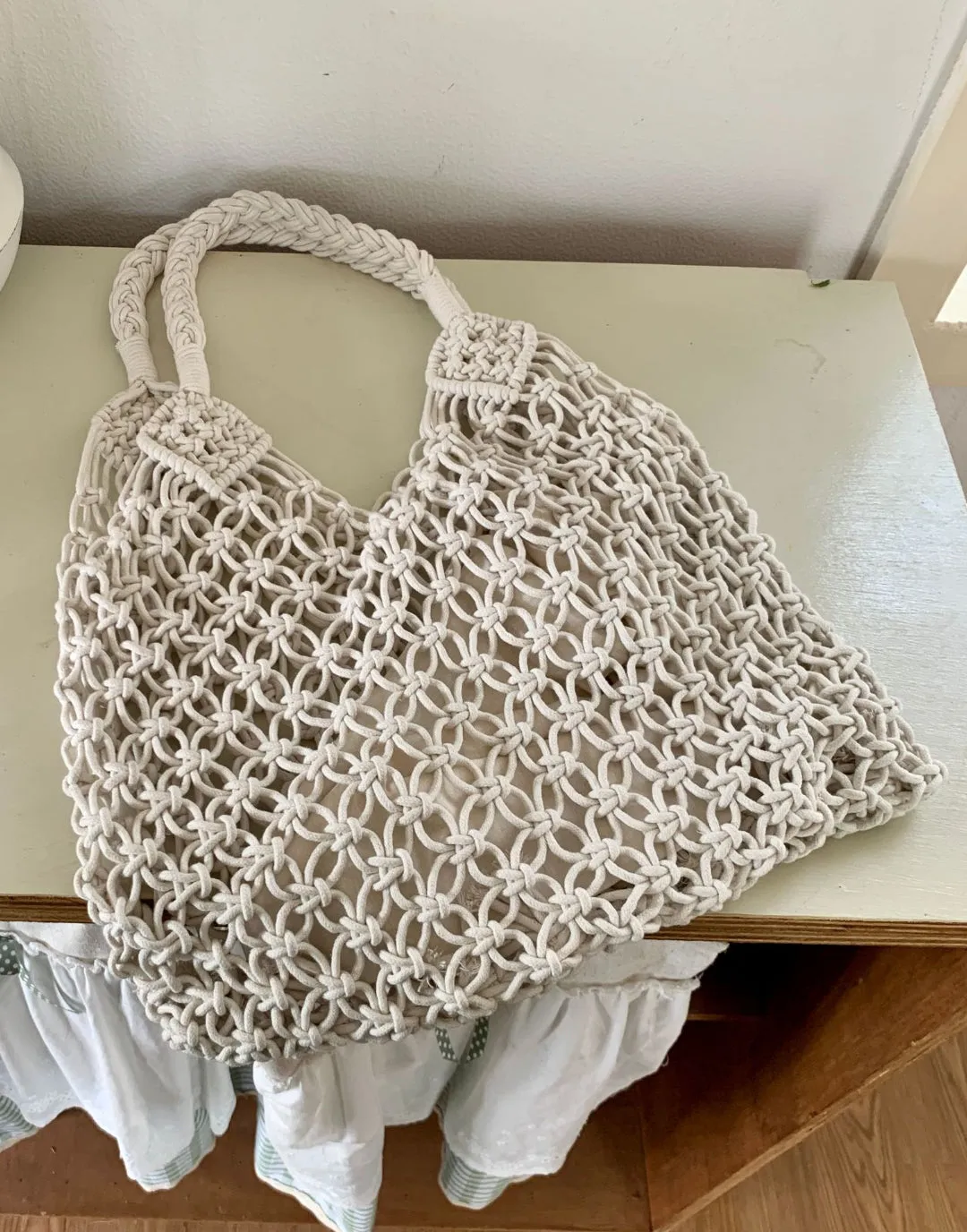 Women Woven Tote Large Beach Handmade Weaving Shoulder&Underarm Bag