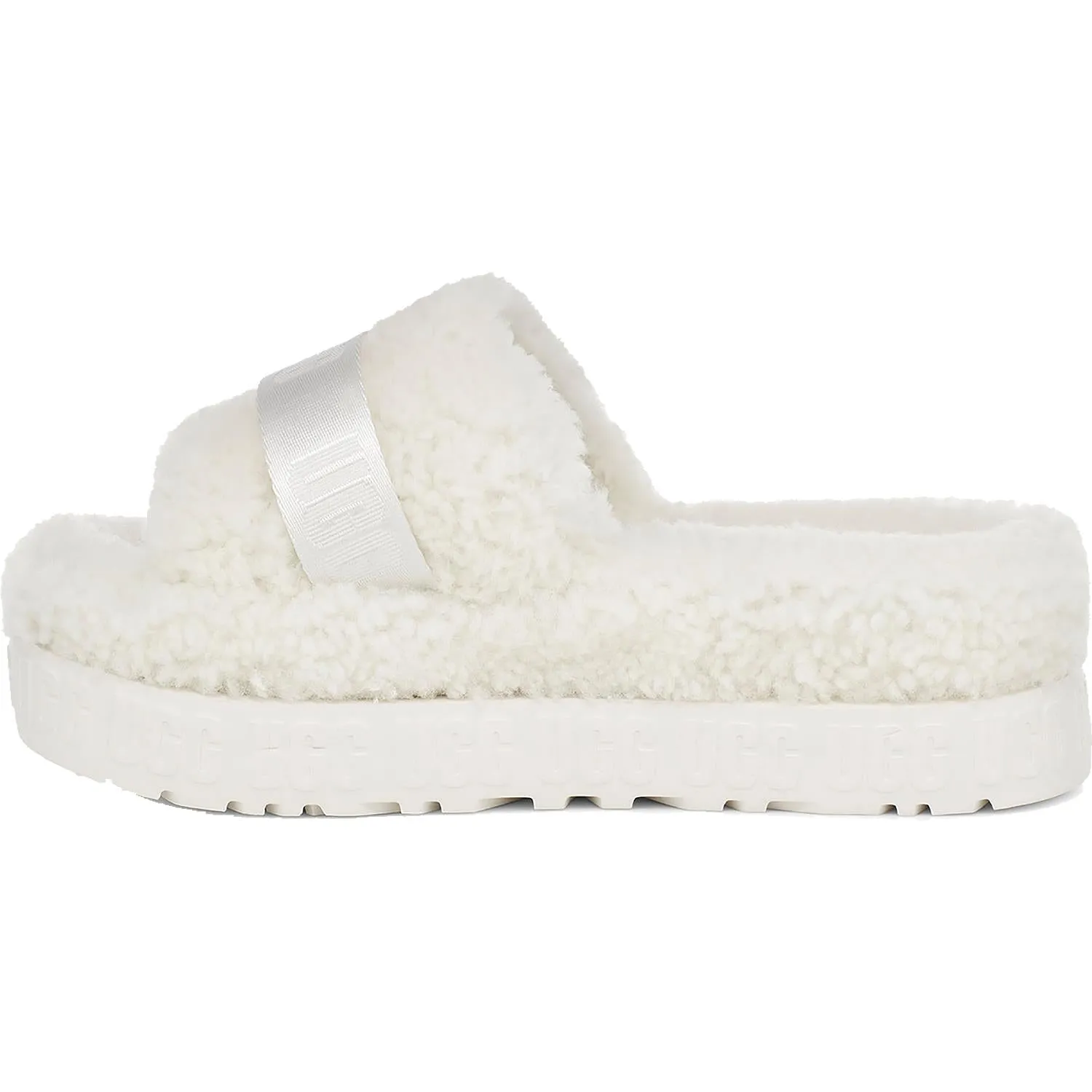 Women's UGG Fluffita White Sheepskin